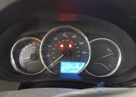 2014 Toyota Corolla Le Plus z USA, uszkodzony, nr VIN 2T1BURHE9EC184658